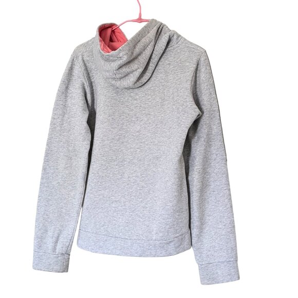 BENCH Girl's Grey & Pink Hoodie XL (14-16) - Picture 2 of 7